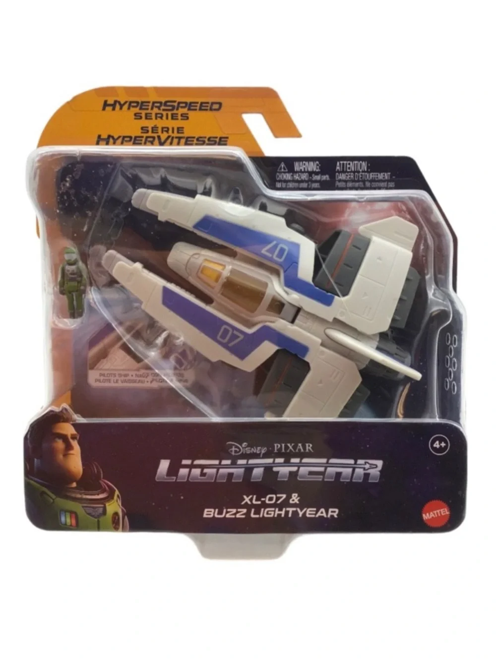 Disney Pixar Lightyear Hyperspeed Series XL-07 & Buzz Lightyear (NWT)